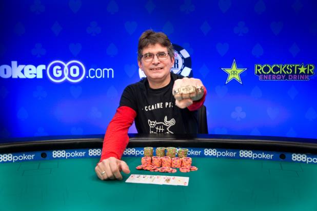 STEVE ALBINI WINS EVENT #31, $1,500 SEVEN CARD STUD