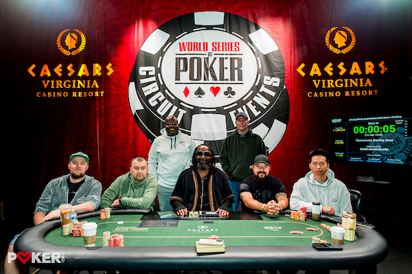 Final Table Players Wsop C Caesars Virginia 2026 Main Event Final Table Giron J G87657