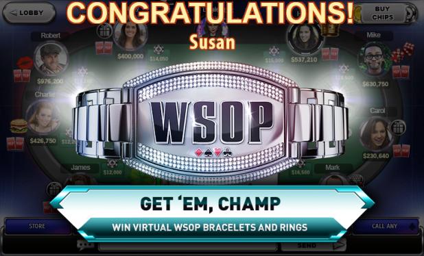 ELECTRONIC ARTS LAUNCHES WORLD SERIES OF POKER FOR FACEBOOK