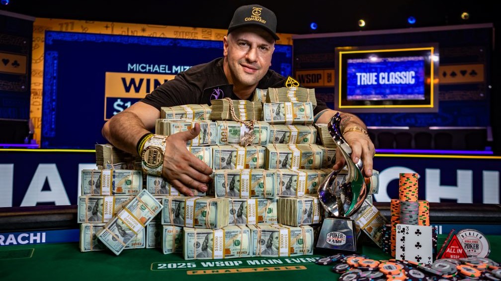 MICHAEL MIZRACHI WINS THE 2025 WORLD SERIES OF POKER MAIN EVENT TITLE AND ACHIEVES POKER IMMORTALITY
