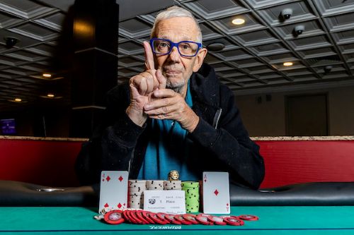 Larry Lubliner Main Event #2 $400 Mini Main Winner