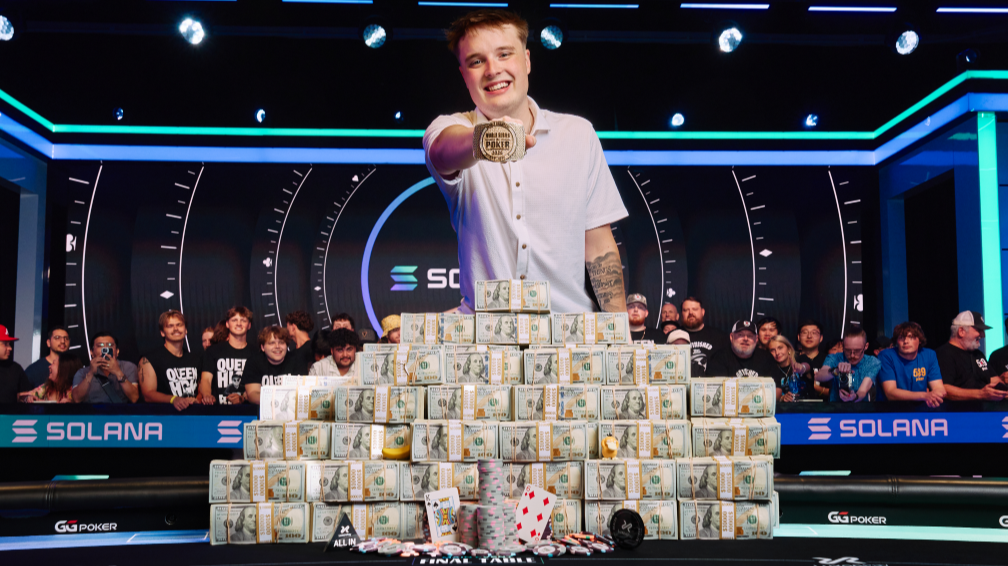 22-YEAR-OLD LUCAS JUMALON WINS THE 2026 WORLD SERIES OF POKER MAIN EVENT