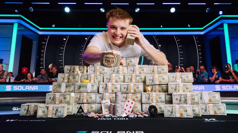 WSOP MAIN EVENT CHAMPION LUCAS JUMALON BECOMES WSOP ACADEMY AMBASSADOR