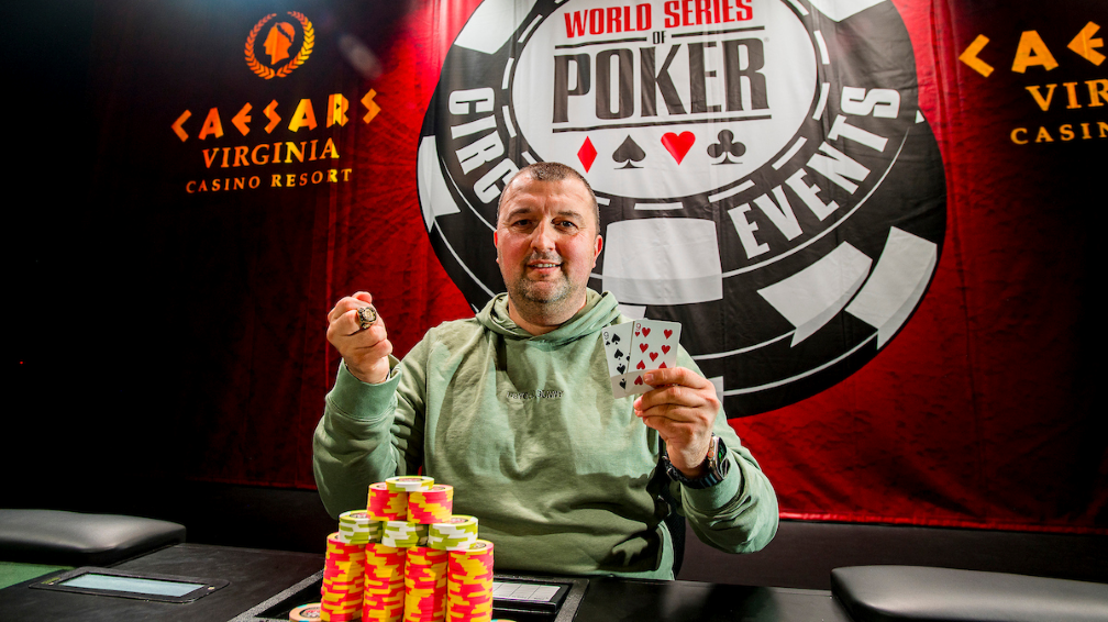 VALENTIN LITA WINS INAUGURAL CAESARS VIRGINIA WSOPC MAIN EVENT