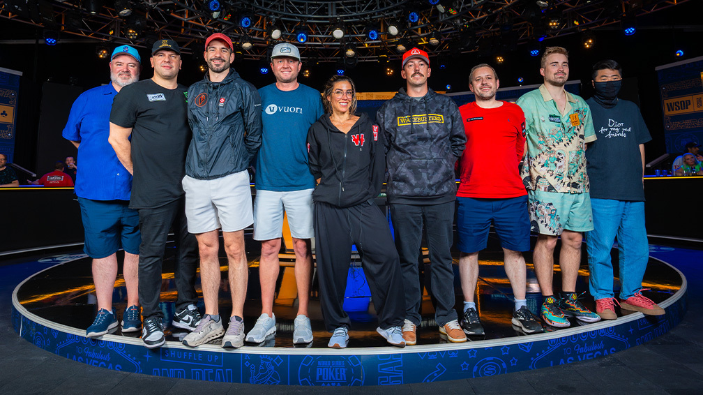 FINAL NINE PLAYERS SET FOR THE 2025 WORLD SERIES OF POKER® MAIN EVENT® FINAL TABLE