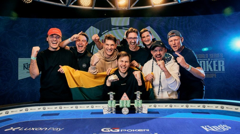 MARIUS KUDZMANAS MAKES HISTORY, CLAIMS WSOP EUROPE MAIN EVENT TITLE