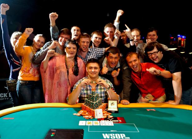 MAXIM LYKOV BESTS 4,576 PLAYER FIELD TO WIN $648,880 AND 1ST GOLD BRACELET
