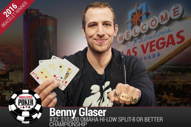 BENNY GLASER WINS $10K OMAHA HIGH-LOW SPLIT CHAMPIONSHIP