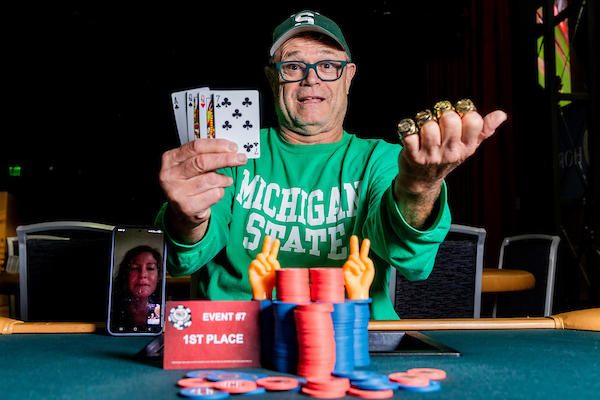 Event #7 $400 Omaha 8 Winner Chris  Buck  Bucceri