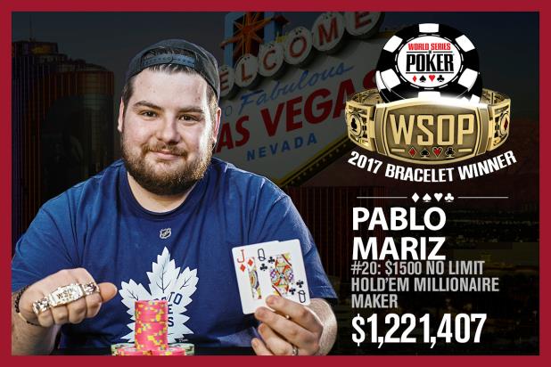 PABLO MARIZ WINS MILLIONAIRE MAKER IN THRILLING HEADS-UP DUEL