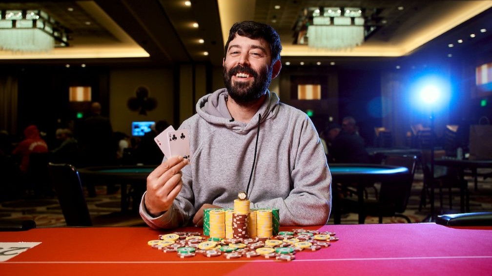 AARON PINSON TAKES DOWN THE HORSESHOE BALTIMORE WSOP CIRCUIT MAIN EVENT
