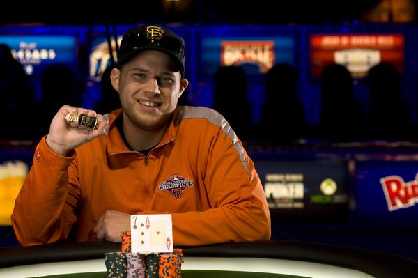 CHRIS DOMBROWSKI WINS FIRST GOLD BRACELET
