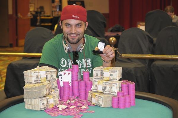 ADAM TEASDALE WINS HARRAH'S RESORT CHAMPIONSHIP