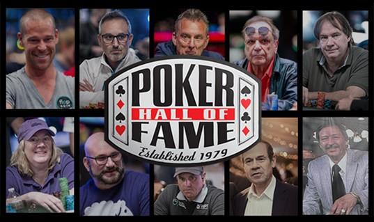 THE WORLD SERIES OF POKER® ANNOUNCES  FINALISTS FOR POKER HALL OF FAME