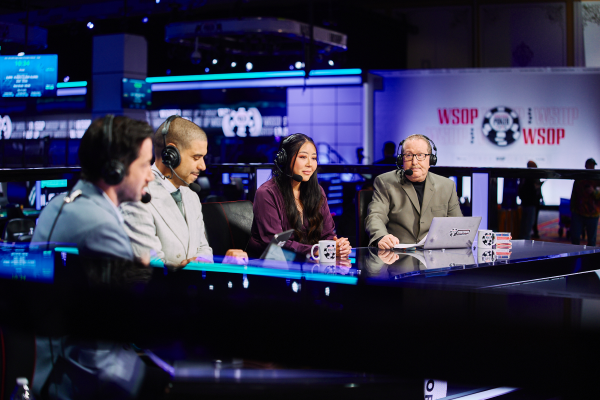 Jeff Platt, David Williams, Maria Ho, Norman Chad the Countdown Show Wsop 2026 Alicia Skillman a S21422 Hr 1