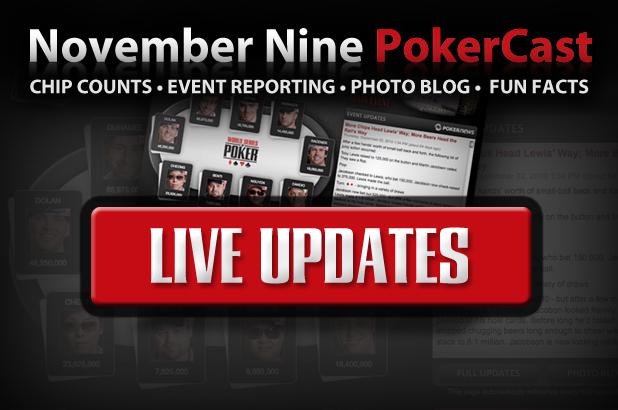 FOLLOW THE MAIN EVENT FINAL TABLE LIVE ON WSOP.COM!