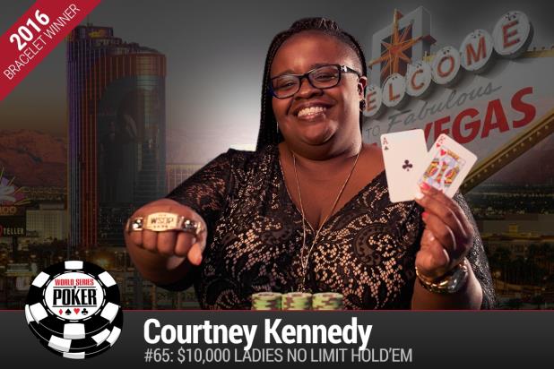 COURTNEY KENNEDY CROWNED 2016 LADIES WORLD POKER CHAMPION