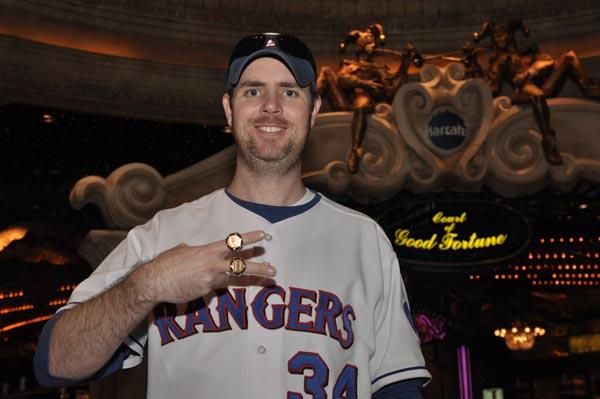 JOHN HARRIS WINS SECOND GOLD RING THIS SEASON
