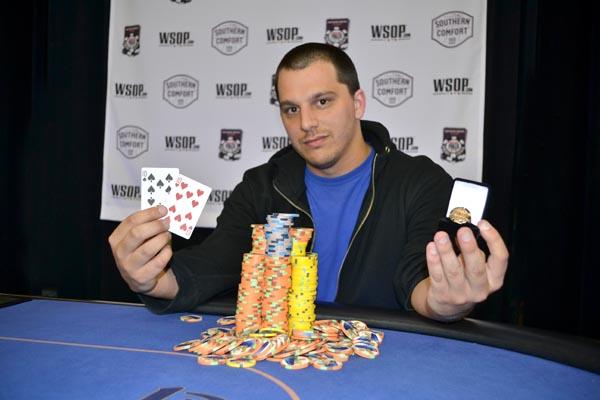 BLAKE BAROUSSE DRAWS FIRST BLOOD