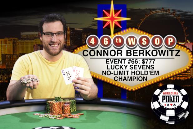 CONNOR BERKOWITZ ROLLS A SEVEN