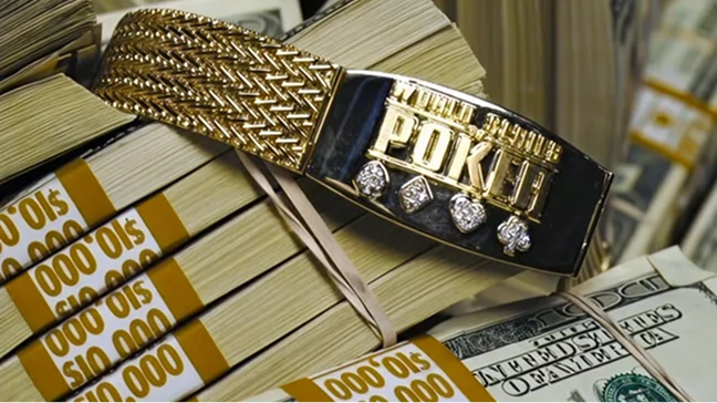 A bracelet from the 2005 WSOP
