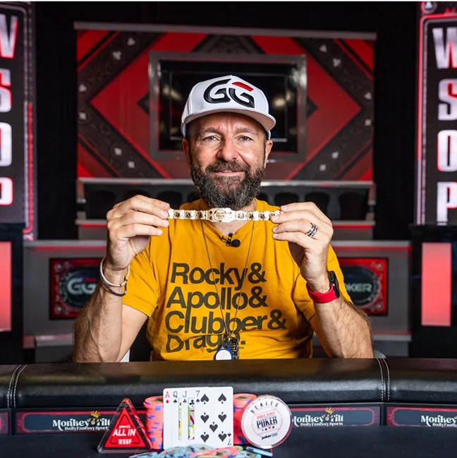 Winning the $50,000 Poker Player’s Championship at the 2024 WSOP, Daniel Negreanu secured his 7th WSOP bracelet