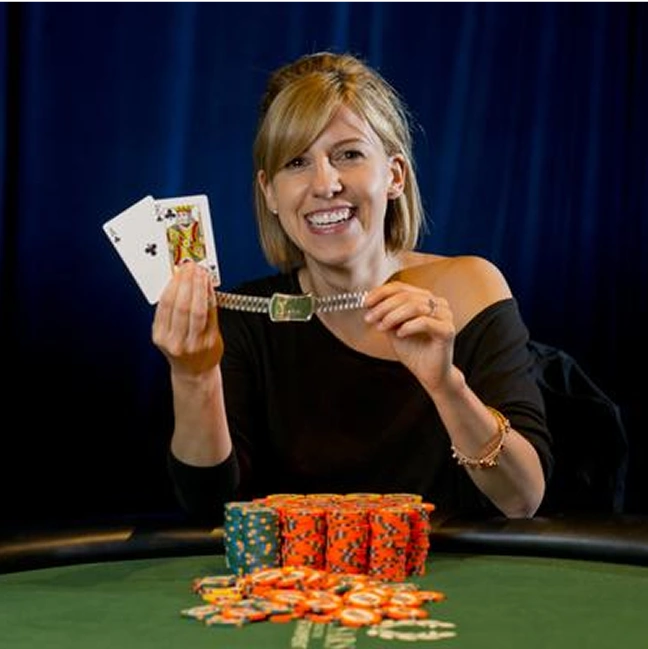 Five-time WSOP bracelet winner Kristen Foxen
