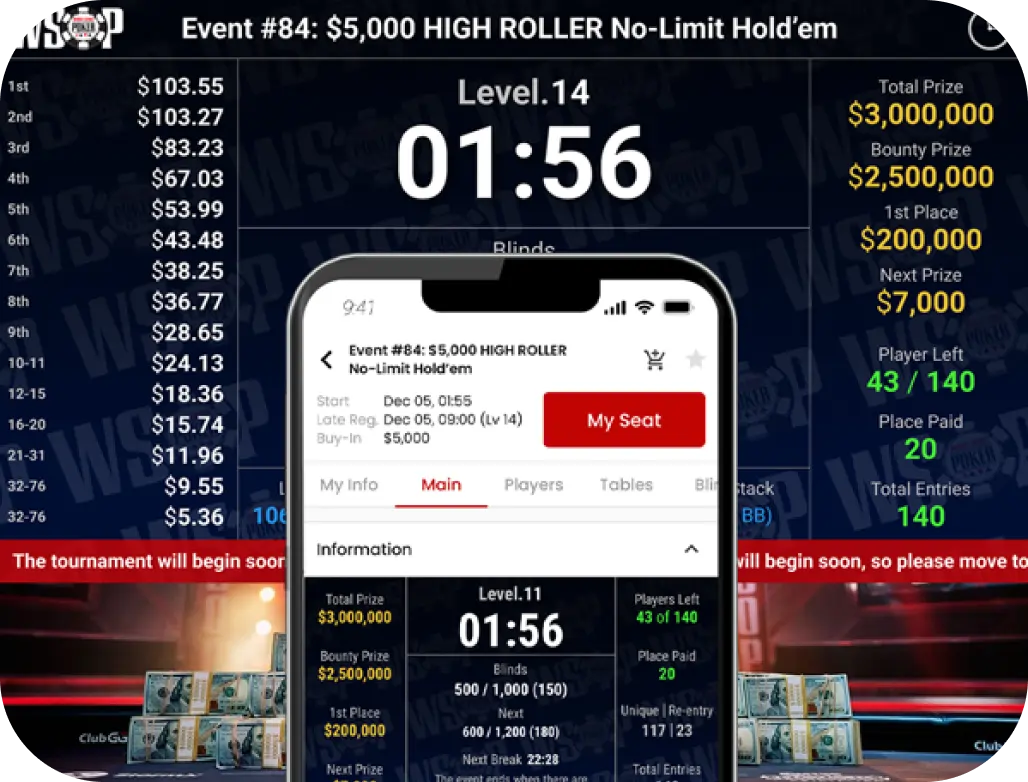 WSOP LIVE App Thumbnail